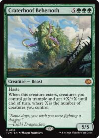 Craterhoof Behemoth - Mythic (Foil) - #138 - Inglés (TR)