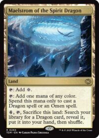 Maelstrom of the Spirit Dragon - Rare (Foil) - #260 - Inglés (TR)