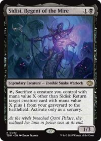Sidisi, Regent of the Mire - Rare (Foil) - #92 - Inglés (TR)