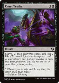 Cruel Truths - Common (Foil) - #76 - Inglés (TR)
