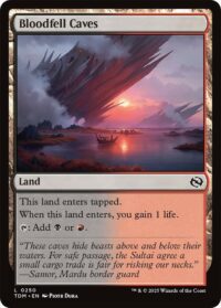 Bloodfell Caves - Land (Foil) - #250 - Inglés (TR)