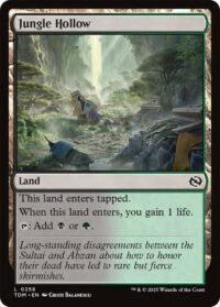 Jungle Hollow - Land (Foil) - #258 - Inglés (TR)