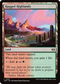 Rugged HighLand (Foil)s - Land (Foil) - #265 - Inglés (TR)