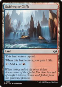 Swiftwater Cliffs - Land (Foil) - #268 - Inglés (TR)