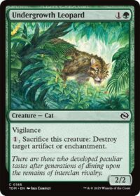 Undergrowth Leopard - Common (Foil) - #165 - Inglés (TR)