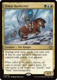 Temur Battlecrier - Rare (Foil) - #228 - Inglés (TR)