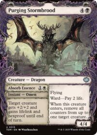 Purging Stormbrood (Showcase) - UnCommon (Foil) - #315 - Inglés (TR)