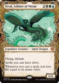 Teval, Arbiter of Virtue (Showcase) - Mythic - #319 - Inglés (TR)