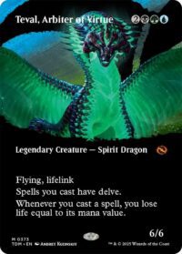 Teval, Arbiter of Virtue (Borderless) - Mythic - #373 - Inglés (TR)