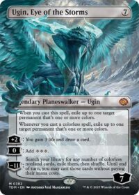 Ugin, Eye of the Storms (Borderless) - Mythic - #382 - Inglés (TR)