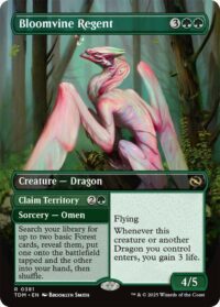 Bloomvine Regent (Borderless) - Rare (Foil) - #381 - Inglés (TR)