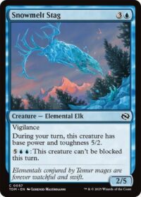 Snowmelt Stag - Common (Foil) - #57 - Inglés (TR)