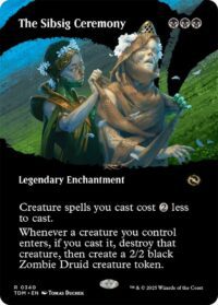 The Sibsig Ceremony (Borderless) - Rare - #340 - Inglés (TR)