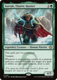 Surrak, Elusive Hunter - Rare (Foil) - #161 - Inglés (TR)