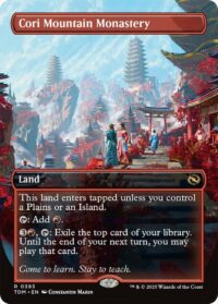 Cori Mountain Monastery (Borderless) - Rare - #393 - Inglés (TR)