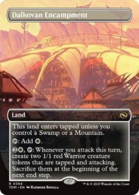 Dalkovan Encampment (Borderless) - Rare - #394 - Inglés (TR)