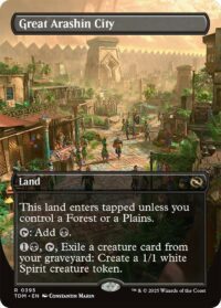 Great Arashin City (Borderless) - Rare - #395 - Inglés (TR)