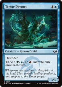 Temur Devotee - Common (Foil) - #61 - Inglés (TR)