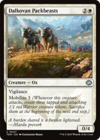 Dalkovan Packbeasts - UnCommon (Foil) - #7 - Inglés (TR)