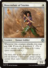 Descendant of Storms - UnCommon (Foil) - #8 - Inglés (TR)
