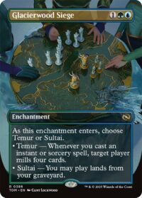 Glacierwood Siege (Borderless) - Rare - #386 - Inglés (TR)
