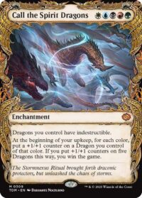 Call the Spirit Dragons (Showcase) - Mythic (Foil) - #309 - Inglés (TR)