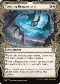 Teeming Dragonstorm (Showcase) - Uncommon - #293 - Inglés (TR)