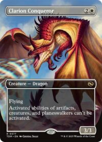 Clarion Conqueror (Borderless Reversible) - Rare (Foil) - #377 - Inglés (TR)