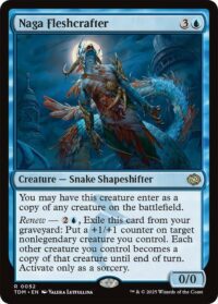 Naga Fleshcrafter - Rare (Foil) - #52 - Inglés (TR)