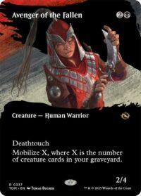 Avenger of the Fallen (Borderless) - Rare - #337 - Inglés (TR)