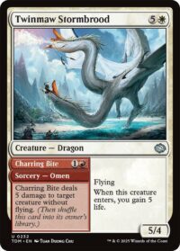 Twinmaw Stormbrood - UnCommon (Foil) - #232 - Inglés (TR)