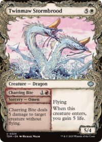 Twinmaw Stormbrood (Showcase) - UnCommon (Foil) - #320 - Inglés (TR)