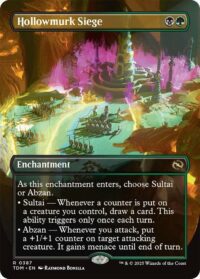 Hollowmurk Siege (Borderless) - Rare - #387 - Inglés (TR)