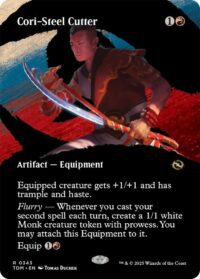 Cori-Steel Cutter (Borderless) - Rare (Foil) - #343 - Inglés (TR)