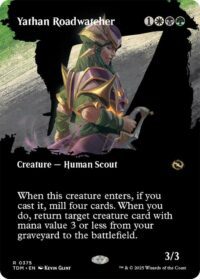 Yathan Roadwatcher (Borderless) - Rare (Foil) - #375 - Inglés (TR)