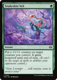 Snakeskin Veil - Common (Foil) - #159 - Inglés (TR)