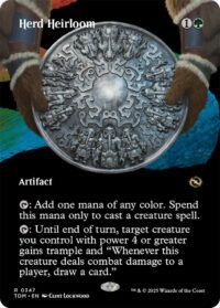 Herd Heirloom (Borderless) - Rare (Foil) - #347 - Inglés (TR)