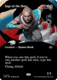 Sage of the Skies (Borderless) - Rare - #328 - Inglés (TR)