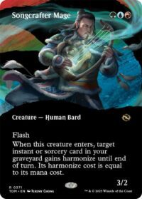 Songcrafter Mage (Borderless) - Rare (Foil) - #371 - Inglés (TR)