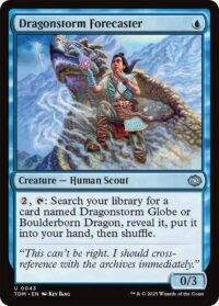 Dragonstorm Forecaster - UnCommon (Foil) - #43 - Inglés (TR)