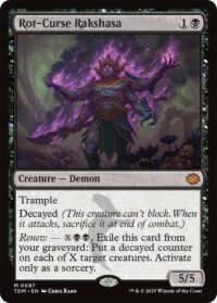 Rot-Curse Rakshasa - Mythic - #87 - Inglés (TR)