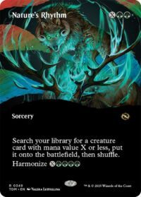 Nature's Rhythm (Borderless) - Rare (Foil) - #349 - Inglés (TR)