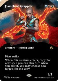 Flamehold Grappler (Borderless) - Rare (Foil) - #359 - Inglés (TR)