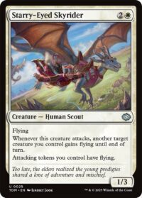Starry-Eyed Skyrider - Uncommon - #25 - Inglés (TR)