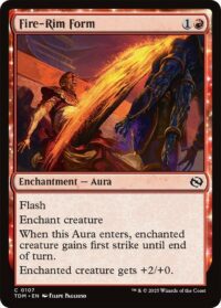 Fire-Rim Form - Common (Foil) - #107 - Inglés (TR)