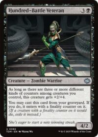 Hundred-Battle Veteran - UnCommon (Foil) - #82 - Inglés (TR)