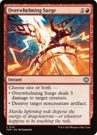 Overwhelming Surge - UnCommon (Foil) - #115 - Inglés (TR)