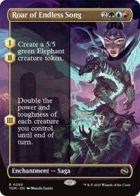 Roar of Endless Song (Borderless) - Rare - #390 - Inglés (TR)