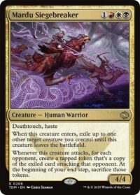 Mardu Siegebreaker - Rare (Foil) - #206 - Inglés (TR)