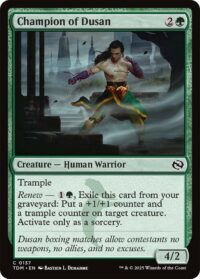Champion of Dusan - Common (Foil) - #137 - Inglés (TR)